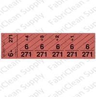 TAG STRIP 3/ RED WITH STRIPE