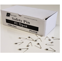 PINS SAFETY No 1 SELECT OPEN 10GS/BOX PSP 6580 25BX/CS