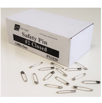 PINS SAFETY No 2 SELECT CLOSED 10GS/BX PSP 6860 25BX/CS
